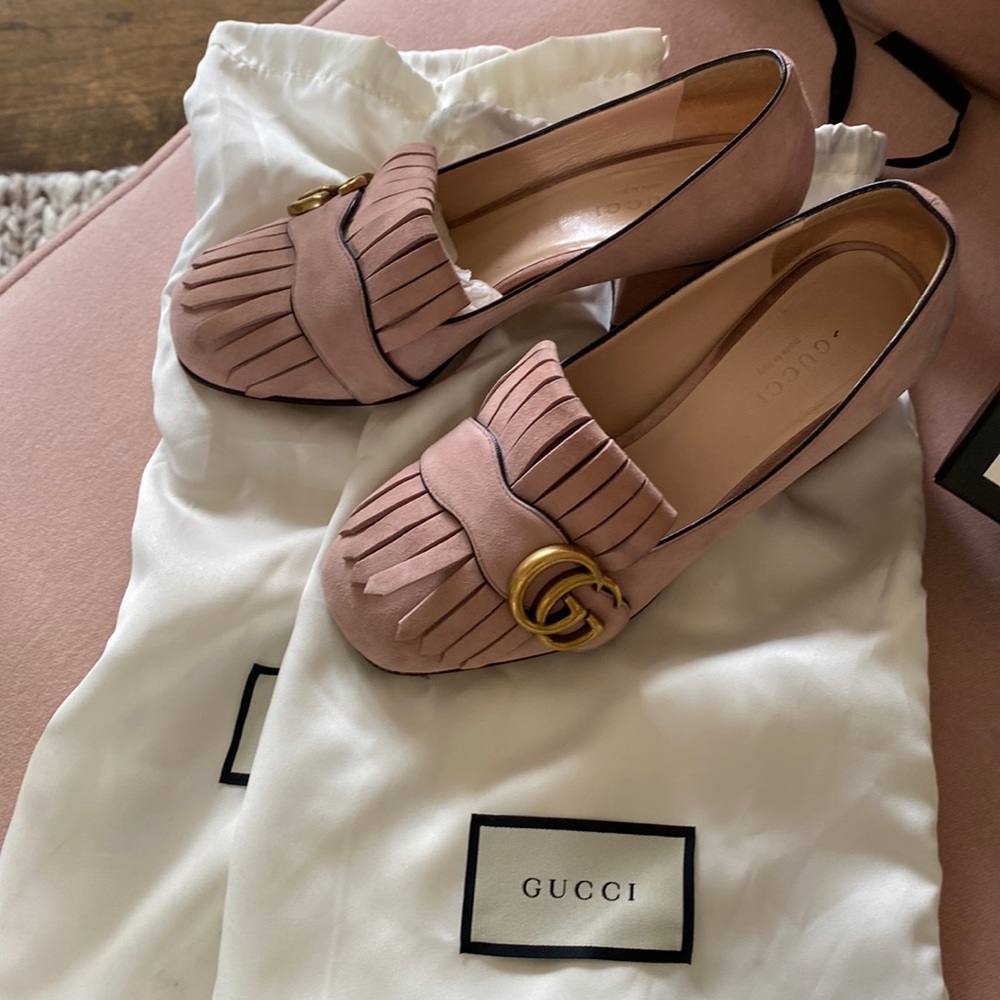 Gucci shoes.
